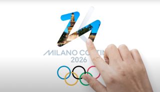 大胆的新2026年冬奥会Logo是第一个这样的
