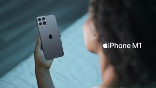 这个疯狂的M1 iphone13概念是一个缺口以上的休息
